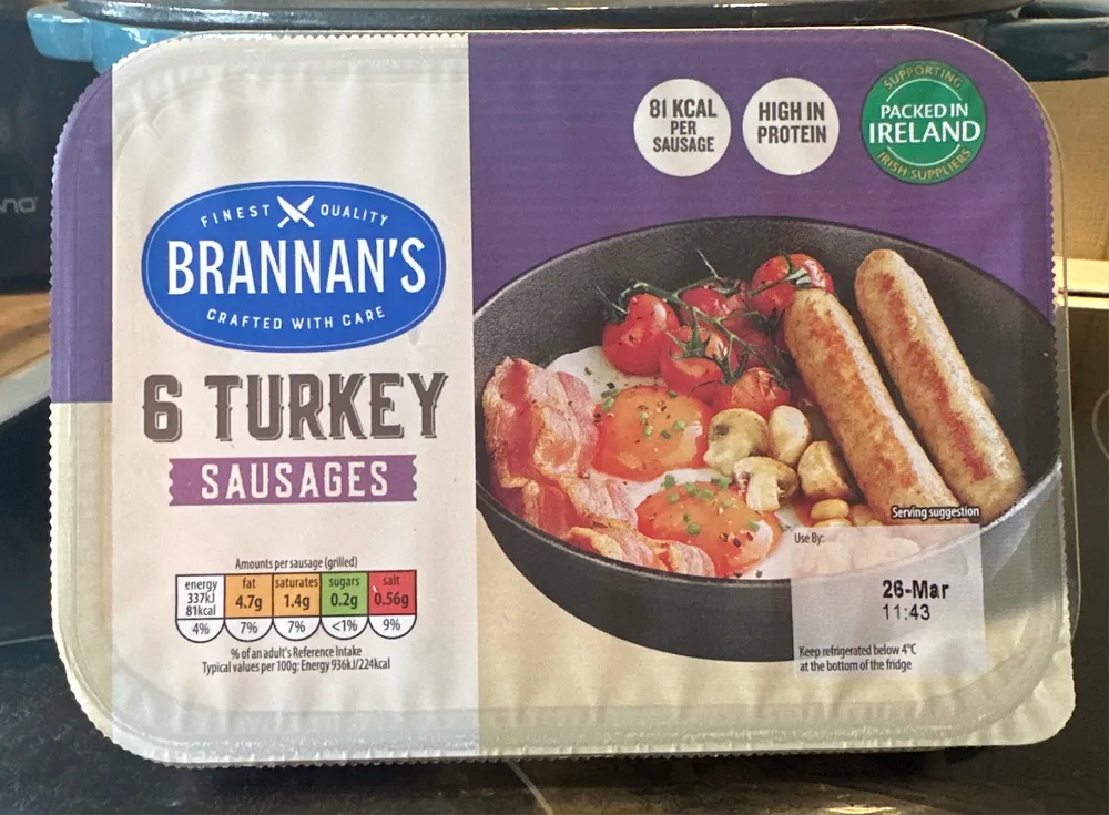 Turkey Sausages