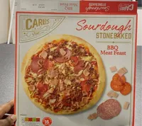 Sourdough stonebaked BBQ meatfeast