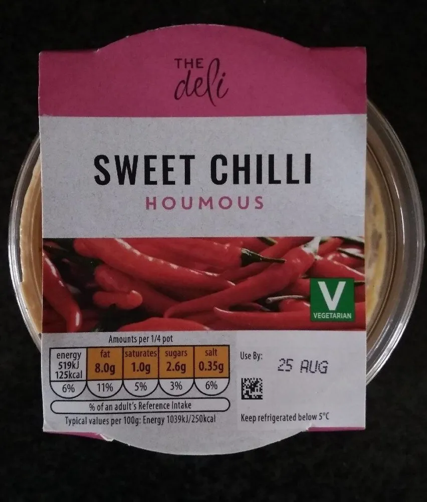 Sweet chilli Houmous