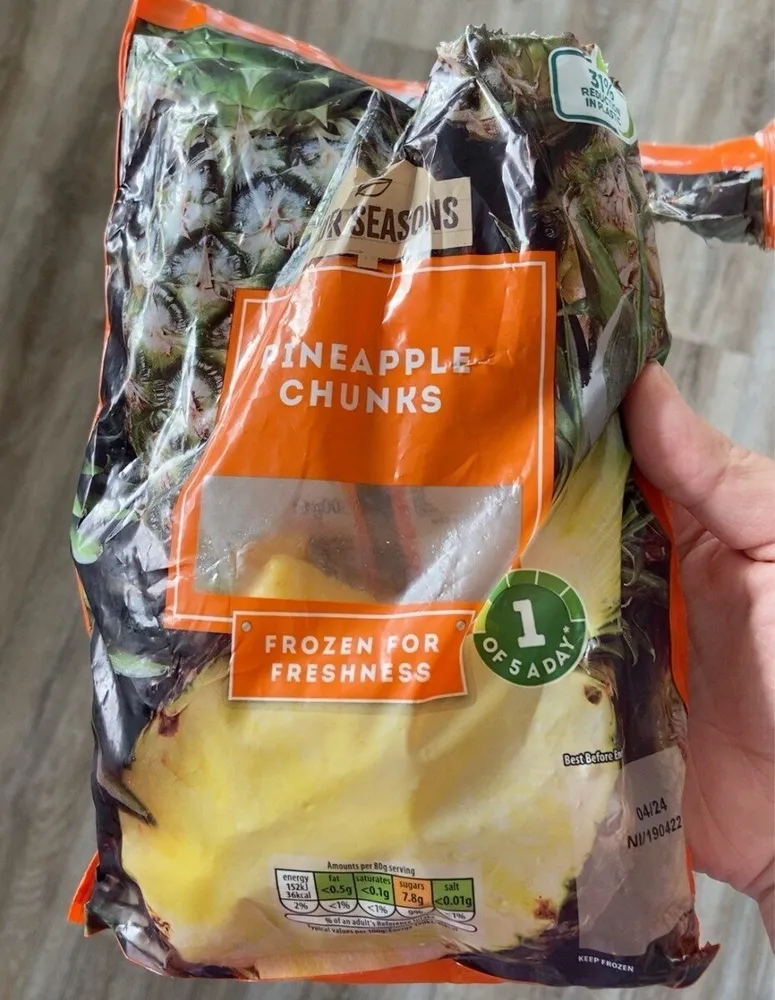 Pineapple chunks