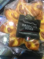 Traditional Frensh Brioche star