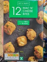 Let's party 12 mac n cheese bites