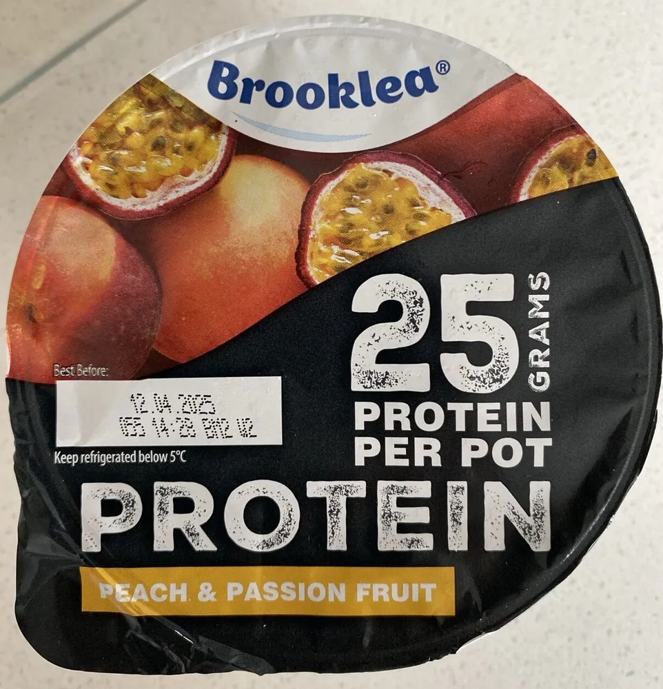 Peach & Passion Fruit Protein Yogurt