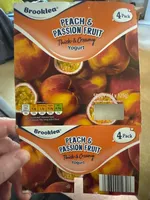 Peach & Passion Fruit Thick & Creamy Yogurt