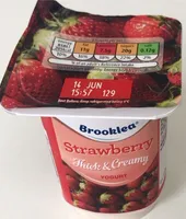 Strawberry yoghurt