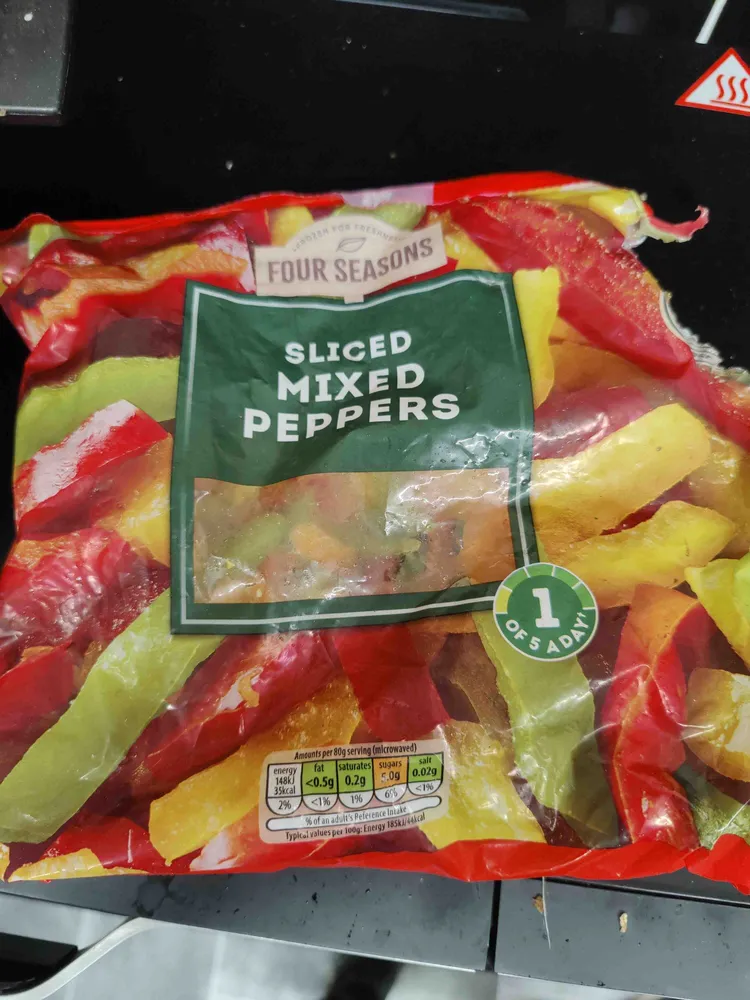 Sliced Mixed Peppers