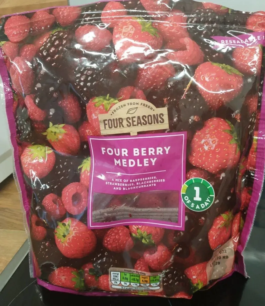 Four Berry medley