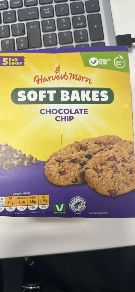 Soft bakes chocolote chip