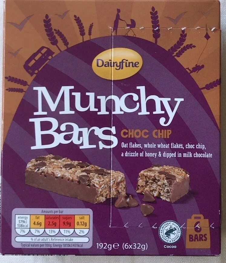 Munchy Bars Choc Chip