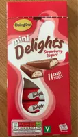 11 SNACK STICKS Dairyfine Delights Milk chocolate