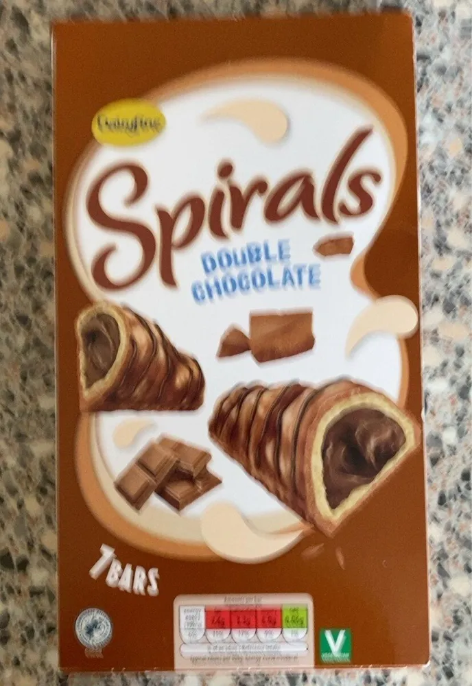 Spirals double chocoate
