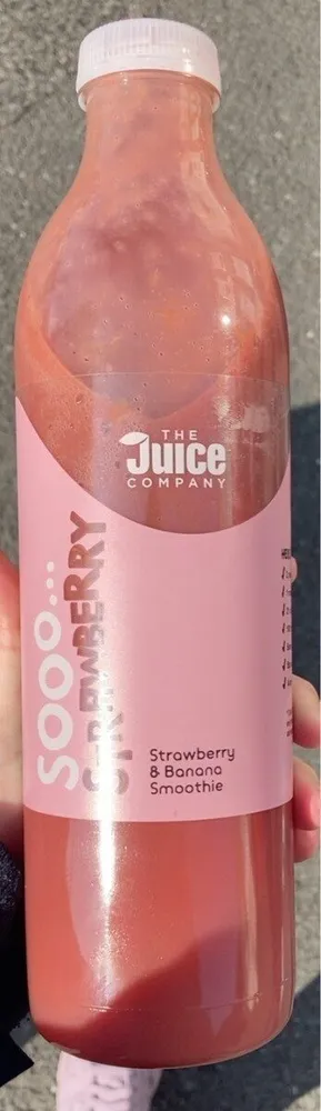 Sooo Strawberry and Banana Smoothie