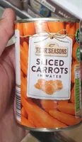 Sliced Carrots in water
