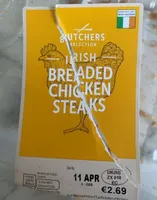 Irish Breaded Chicken Steaks