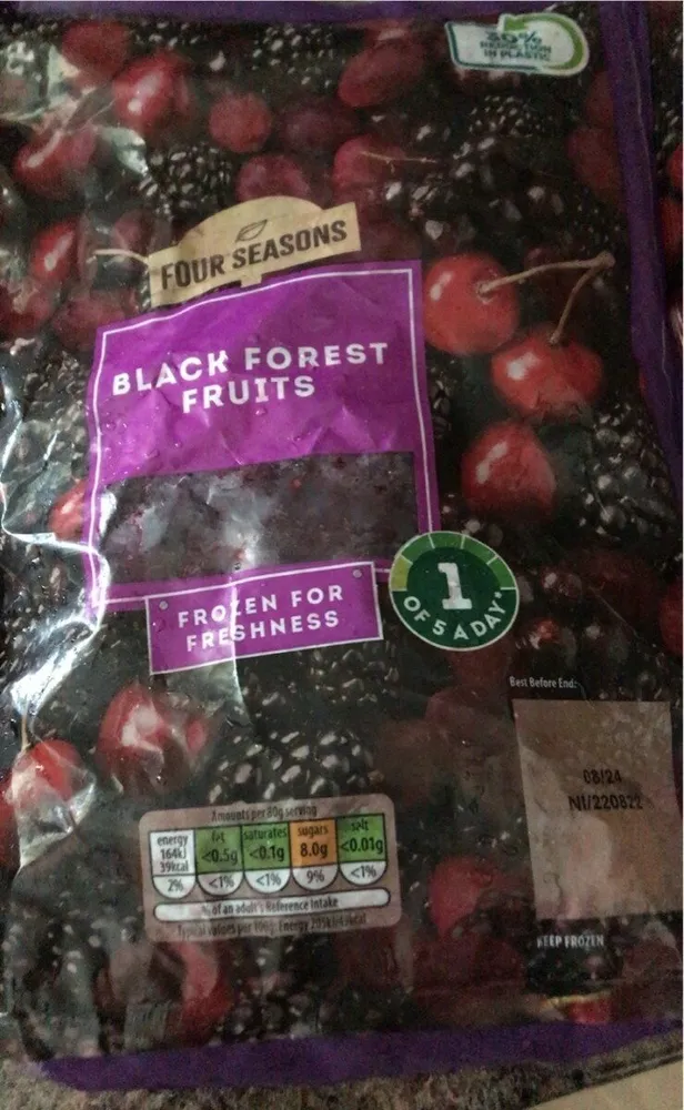 Black forest fruits