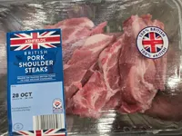 Britsh Pork Shoulders Steaks