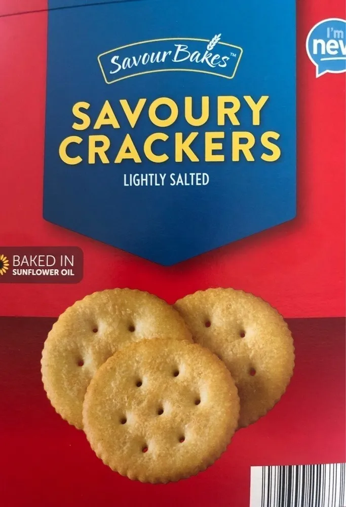 Savoury Crackers Lightly Salted