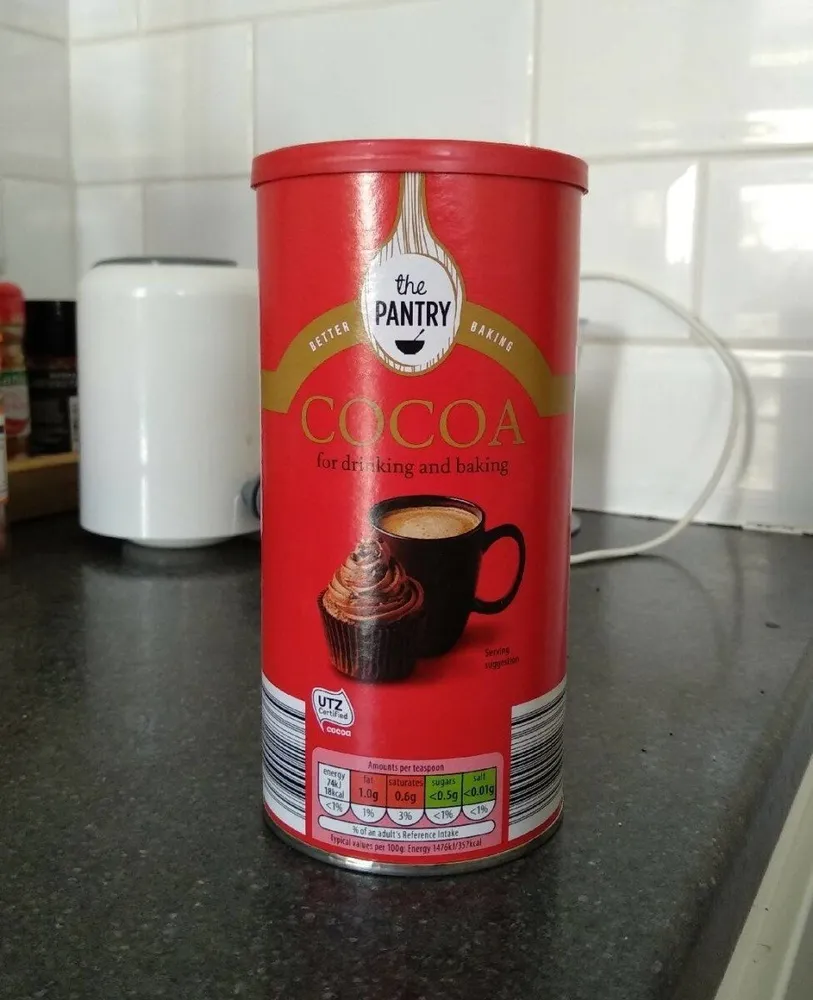 Cocoa for drinking and baking