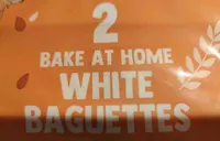 Bake at home white baguettes