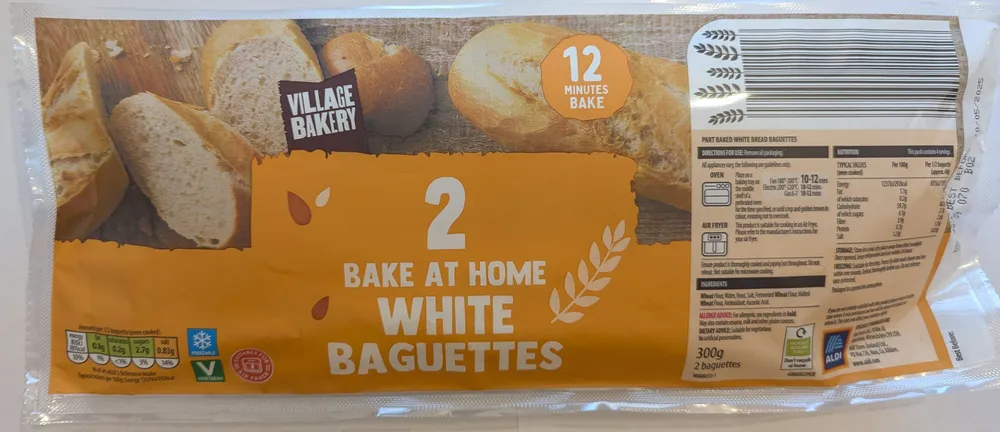 Bake at Home White Baguettes
