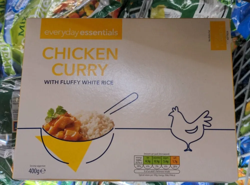 Chicken Curry with white rice