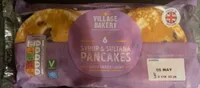 6 syrup & sultana pancakes