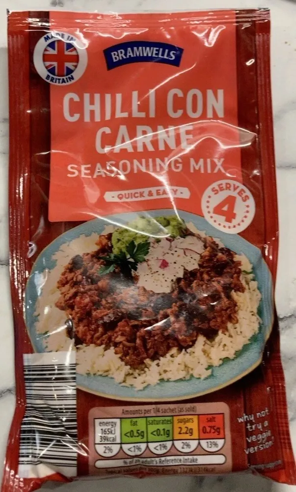 CHILLICON CARNE DRIED RECR DIRECTIONS FORDISE EPES