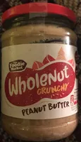 Wholenut crunchy peanut butter