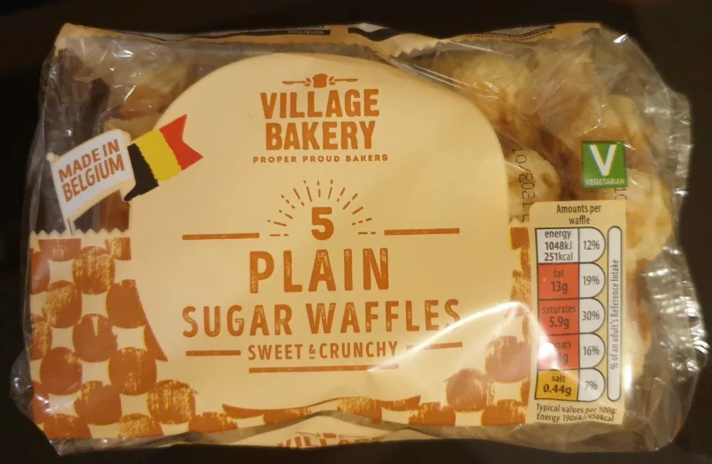 Plain Sugar Waffles