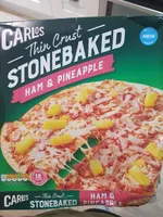 Stonebaked pizza
