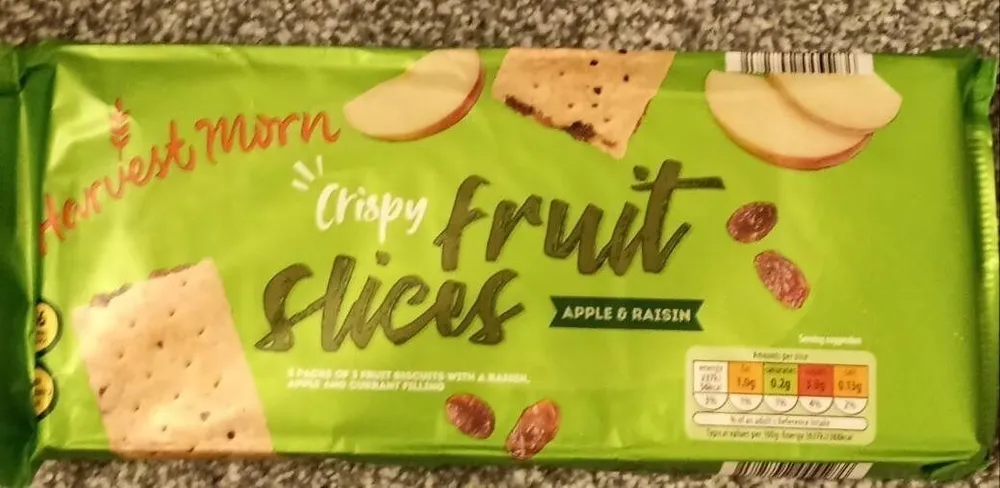 Crispy fruit slices Aldi