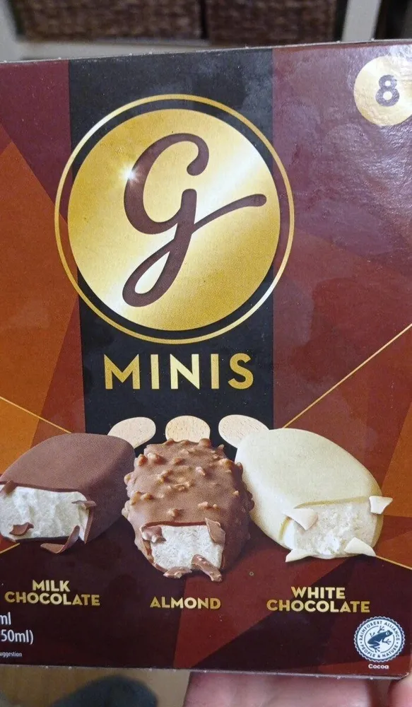 Minis ice creams