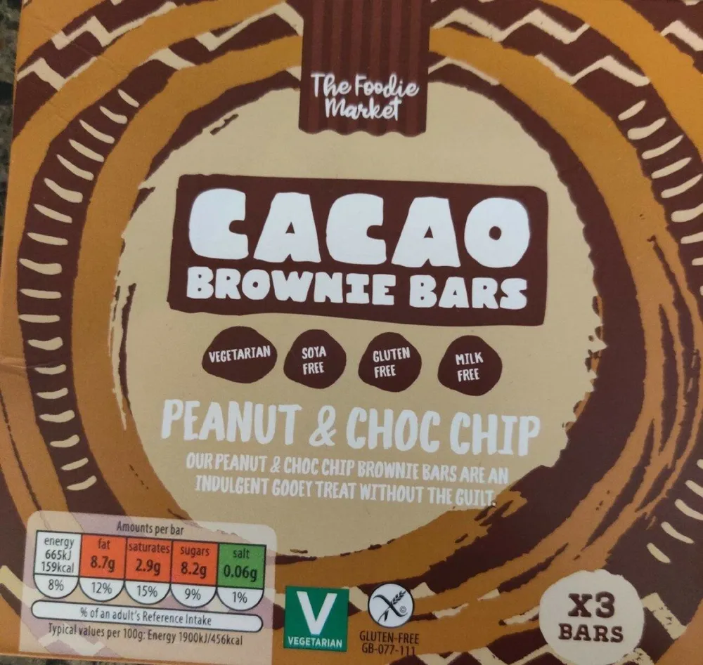 Cacao Brownie Bars