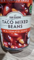 Taco Mixed Beans in a Tomato Sauce