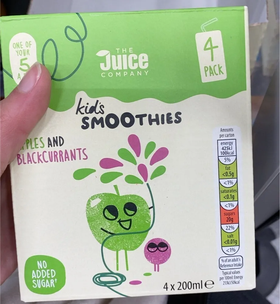 Kids smoothies