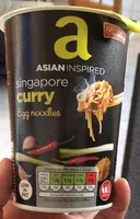 Singapore Curry Egg Noodles