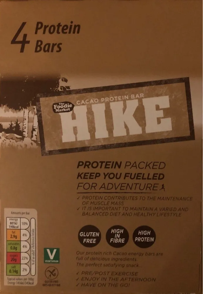 Cacao protein Bar HIKE