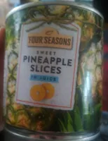 Sweet pineapple slices