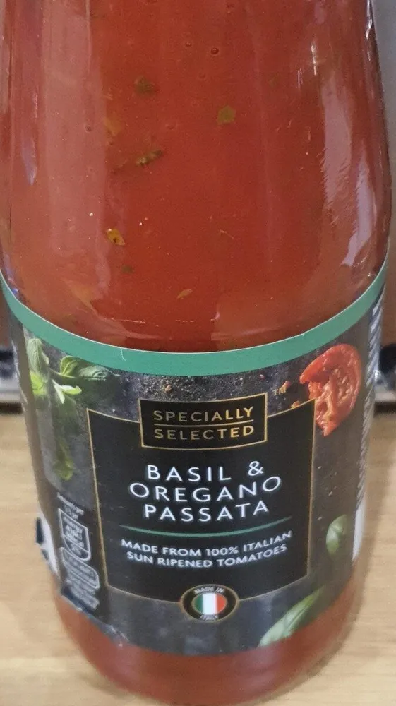 Basil and Oregano Passata