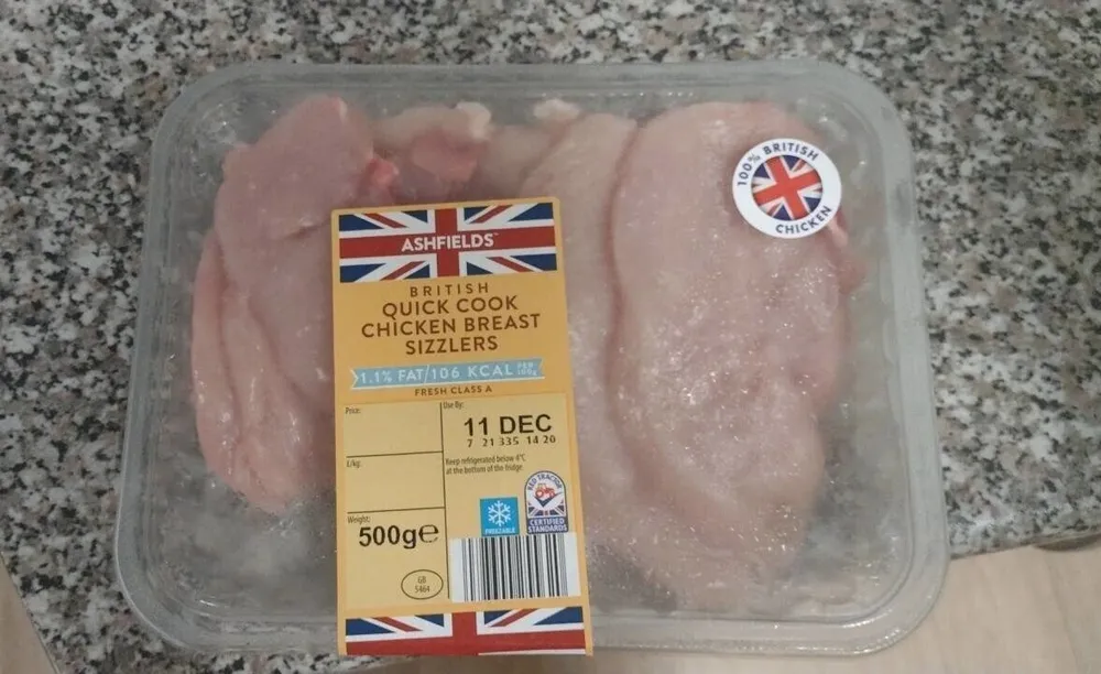 Quick cook chicken breast sizzlers