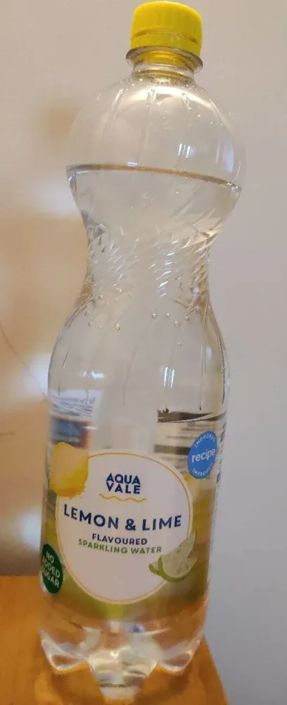 Aqua Vale Lemon & Lime flavoured sparkling water