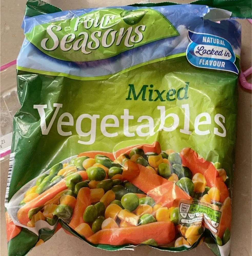 Mixed frozen veg