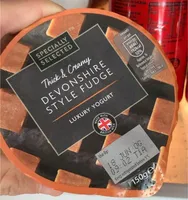 Devonshire style fudge yogurt