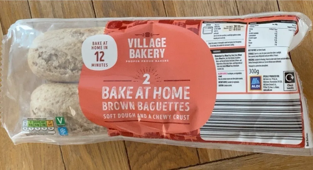 bake at home brown baguettes