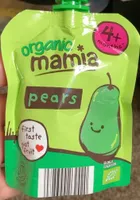 Organic pear puree