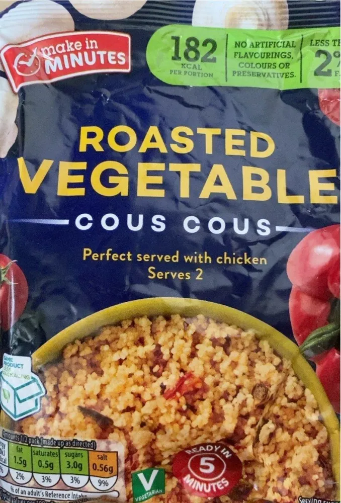 Roasted Vegatable Cous Cous
