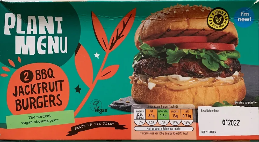 BBQ Jackfruit Burgers