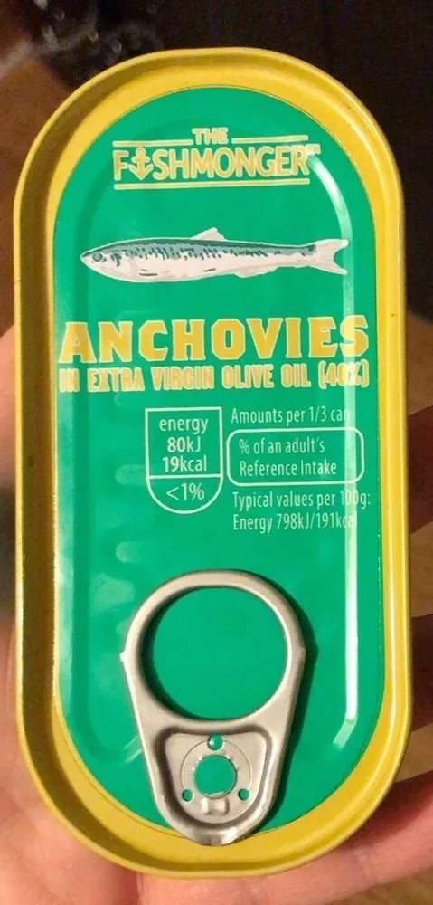 Anchoas en aceite de oliva virgen extra