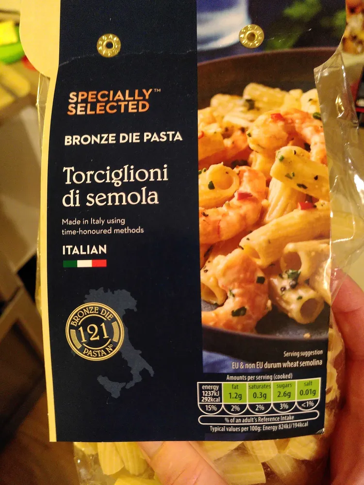 Torciglioni do semola