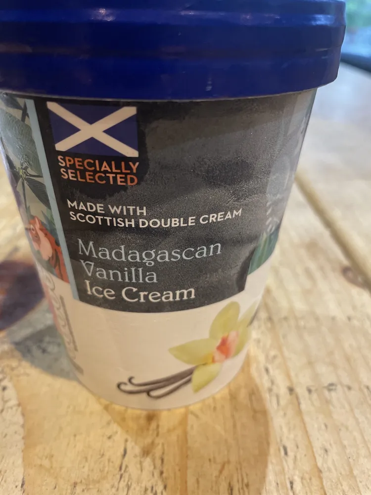 Madagascan Vanilla Ice Cream